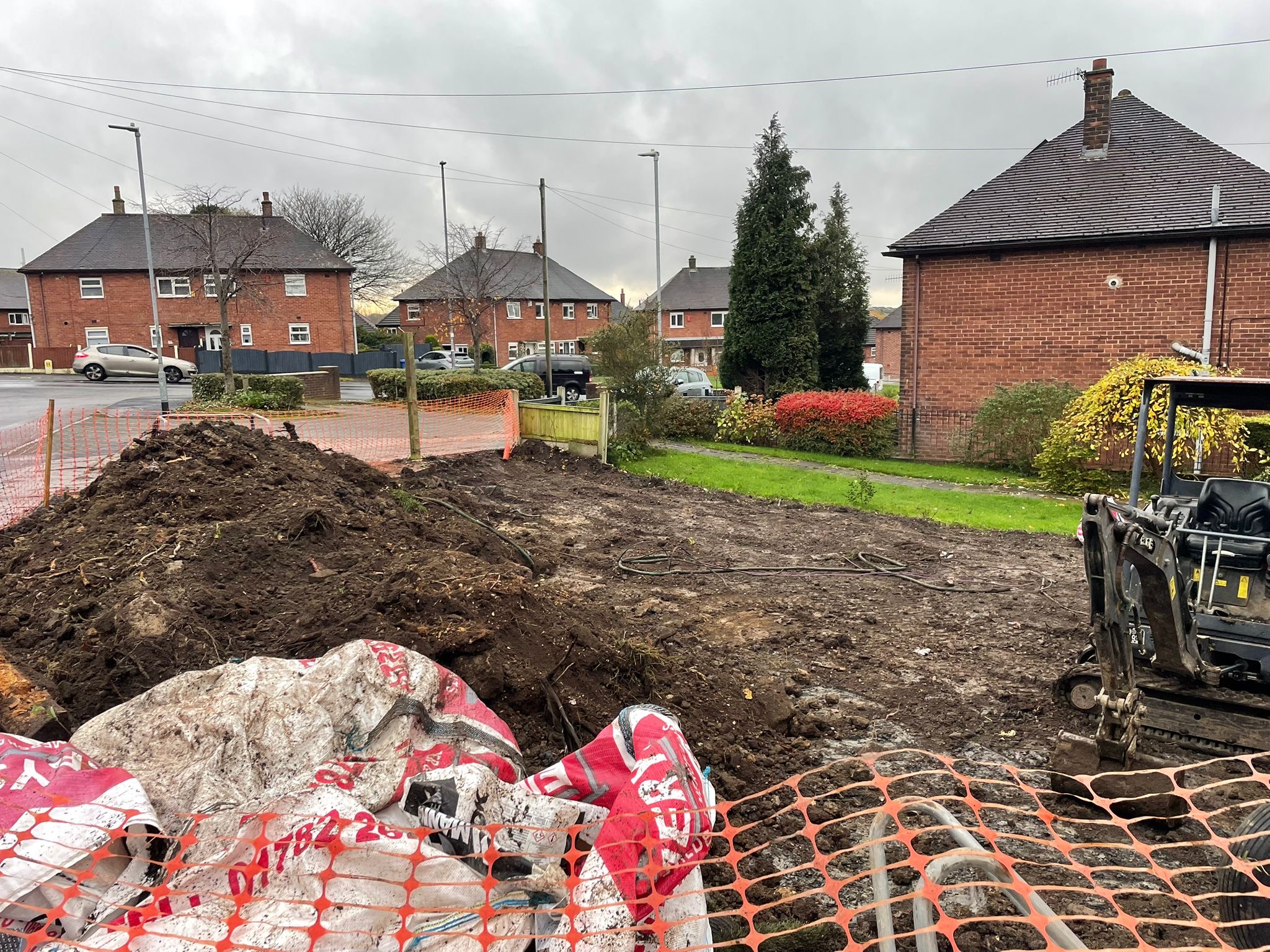 Groundworks and excavation — SB Constructions