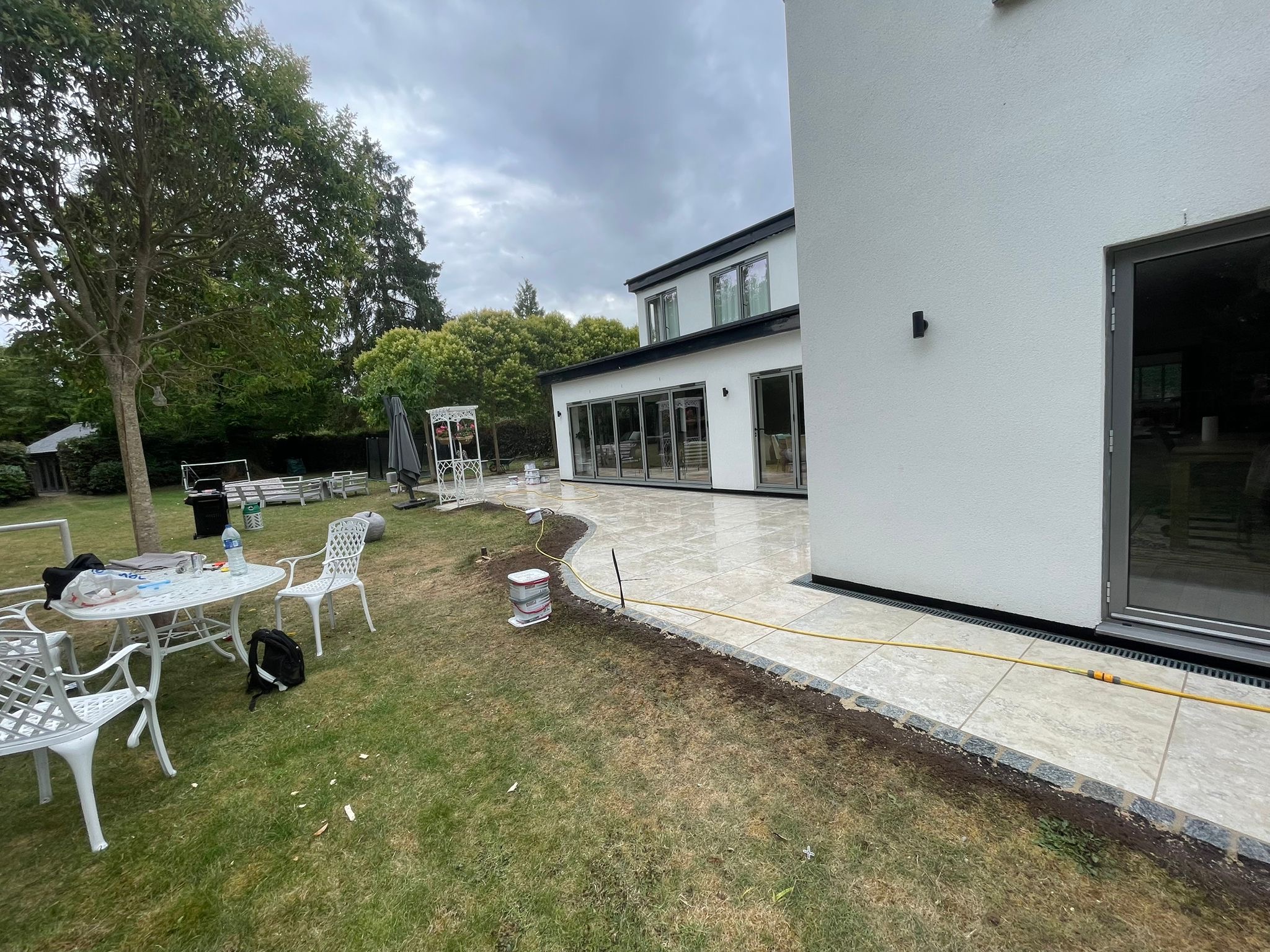 Premium patio laying — SB Constructions Stoke